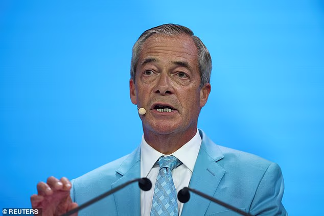 Reform UK leader Nigel Farage has called for all face coverings to be banned following protests in Dover and Portsmouth