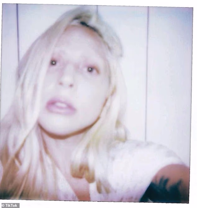 The grainy polaroid pictures posted in August marked the first time Lady Gaga had been seen in four months