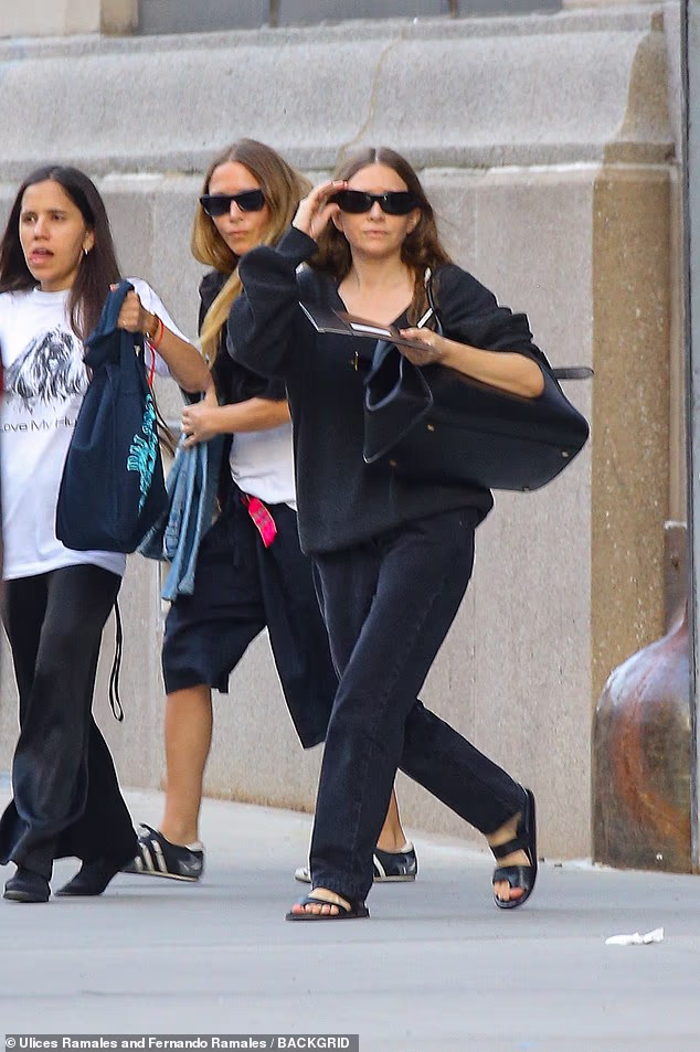 Mary-Kate and Ashley Olsen were seen on a rare outing together weeks after their real relationship with their Full House co-stars was revealed