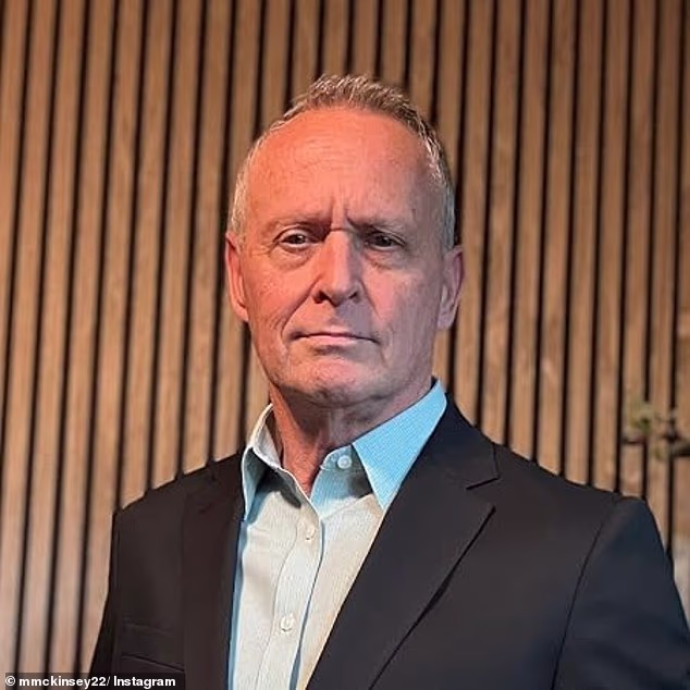 Mike McKinsey (Pictured) became an author sharing his encounter after he claimed Jesus told him to spread the word of God