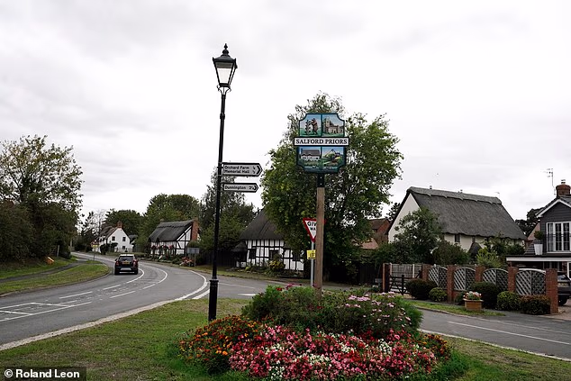 Salford Priors in Warwickshire will be one of the closest villages to the giant solar farm