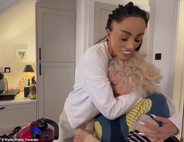 Katie Price has issued a heartbreaking plea to her terminally ill mother, begging her to 'find the strength to stay on this earth'