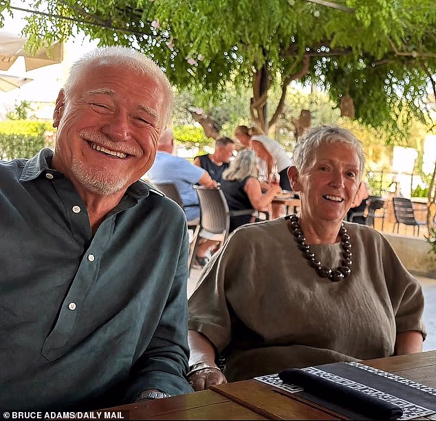 Pictured: Danielle Gillam-Kirton parents, Pete and Fran Gillam who were among the Brits killed in Spanish wildfires this summer