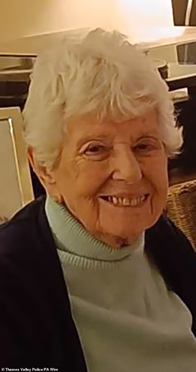 Pictured: Jill Gant the 88-year-old victim who was found dead on Thursday afternoon