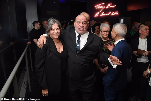 Tracey Emin has shared that her brother Alan tragically passed away while she was in hospital being treated for 'sepsis and diverticulitis' (pictured with Alan in February)