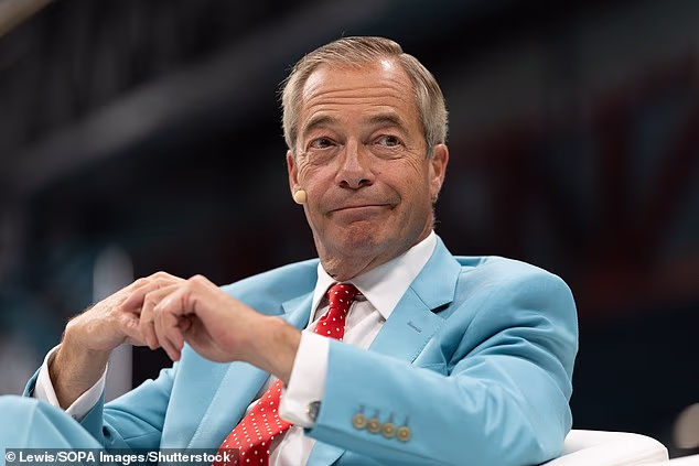 Pictured: Nigel Farage on the third day of Reform's national conference at National Exhibition Centre in Birmingham on September 5, 2026