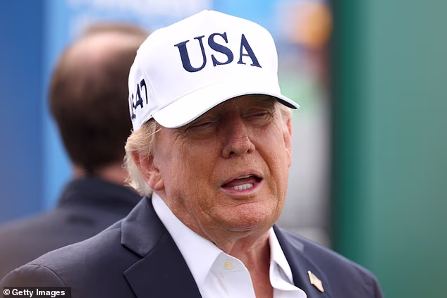 Donald Trump today said he 'loved' making rightwing British politicians angry with his support for Irish reunification