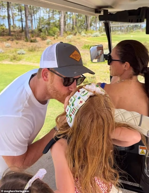 The Duchess of Sussex , 45, marked her husband's 42nd milestone with a collection of nine previously unseen photographs set to an indie folk cover of Tina Turner's hit 'The Best'
