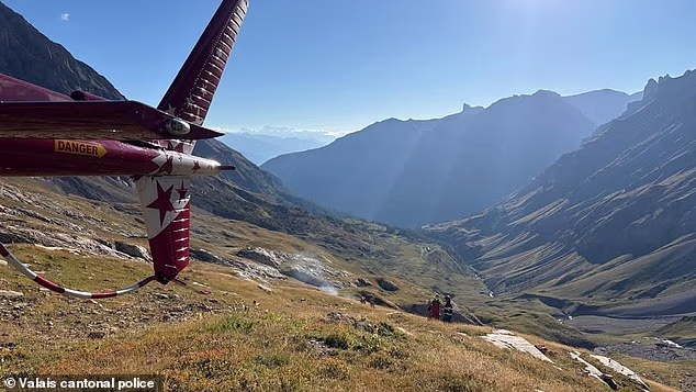 Three people died on Tuesday after a small single-engine aeroplane crashed in the Alps in southwest Switzerland