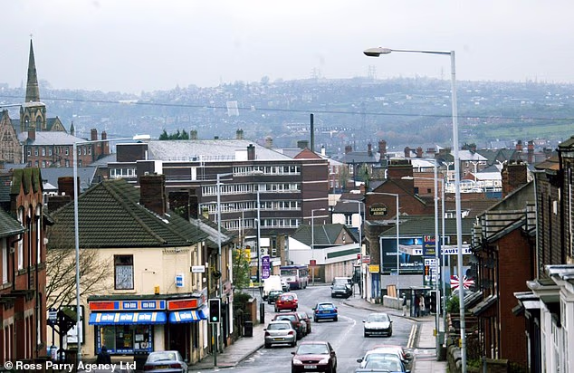 Rotherham (pictured) was revealed to have the fewest job opportunities for young people anywhere in the country
