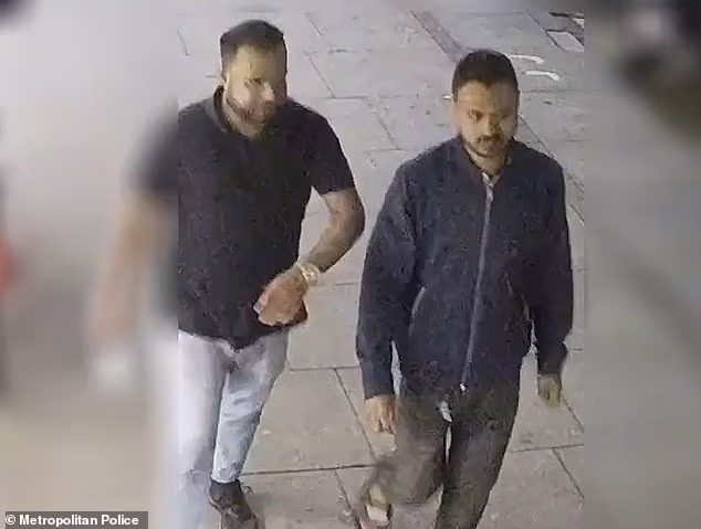 Police have released footage of two men after a 13-year-old girl was raped in an 'awful attack' in London