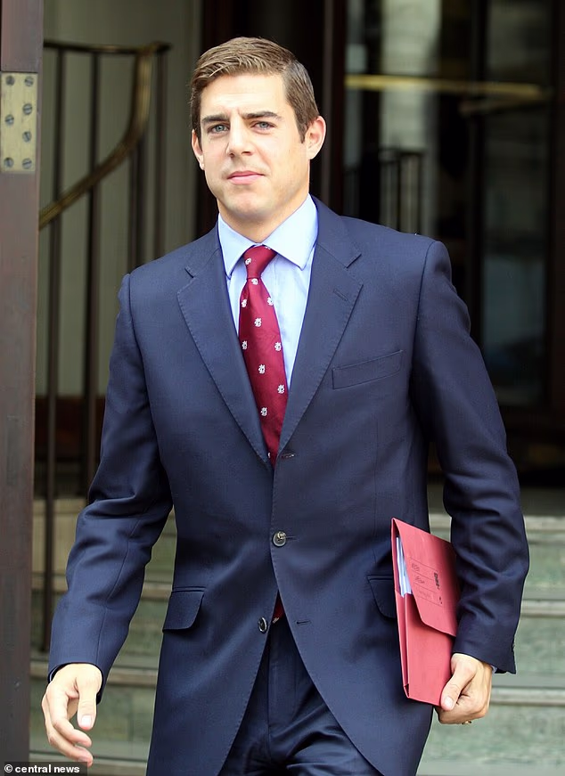 Nicholas Brandram at City of London Magistrates’ Court in October 2013, where he pleaded guilty to driving without due care and attention and failing to stop following an accident, after knocking a female cyclist off her bike while riding his Harley-Davidson past Hyde Park Corner