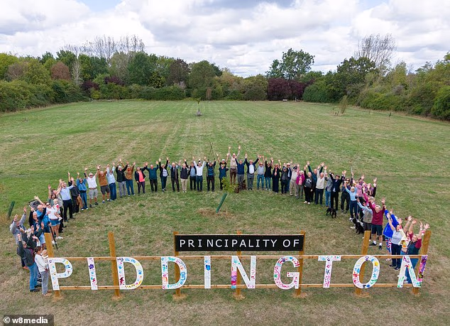 The Oxfordshire village of Piddington, where the villagers are up in arms over the proposed migrant centre being built next to their tiny village