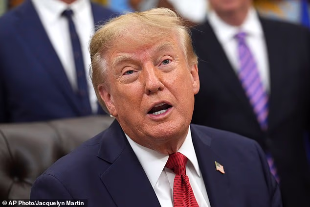 President Donald Trump told reporters that he spoke with his son who planned to repay a Russian oligarch who paid for a lavish party to celebrate his wedding in the Bahamas