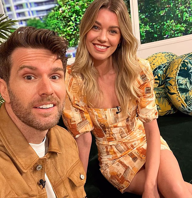 Comedian Joel Dommett (pictured with wife Hannah Cooper) turned down Radio 2's prime Drivetime slot