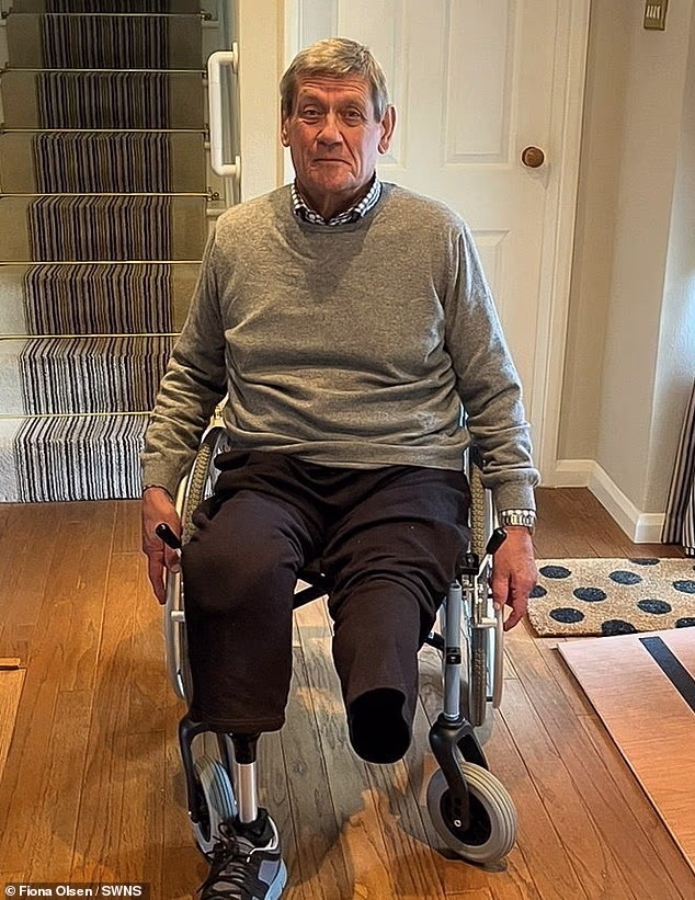 Nic Olsen, 80, lost both his legs after it took four years for medics to diagnose a common medical condition