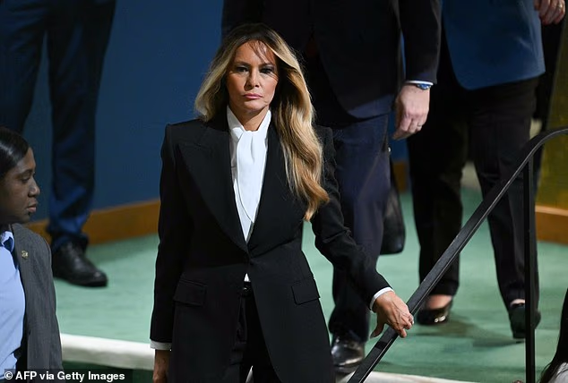 First Lady Melania Trump emerged on the global stage at the 81st United Nations General Assembly with a series of events