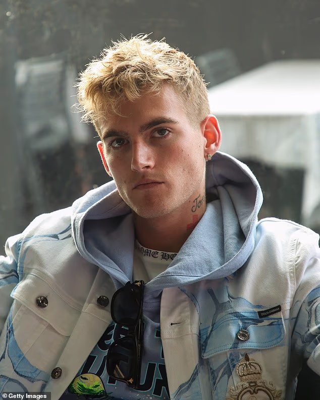 The 911 dispatch call from Presley Gerber's (Above, in LA in November 2021) suspected overdose revealed that he went into cardiac arrest before his death at 27