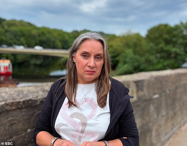 Denise Howarth is one of several women who have now been told by the NHS that their breast was removed unnecessarily.