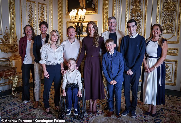 The Princess of Wales has hosted a surprise tea party at Windsor Castle for fellow Three Peaks Challenge participants, some of whom she met during her own gruelling hike across the UK's biggest mountains