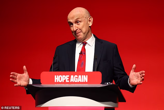 Chancellor John Healey made his first address to Labour conference in Liverpool amid mounting alarm at the state of the public finances