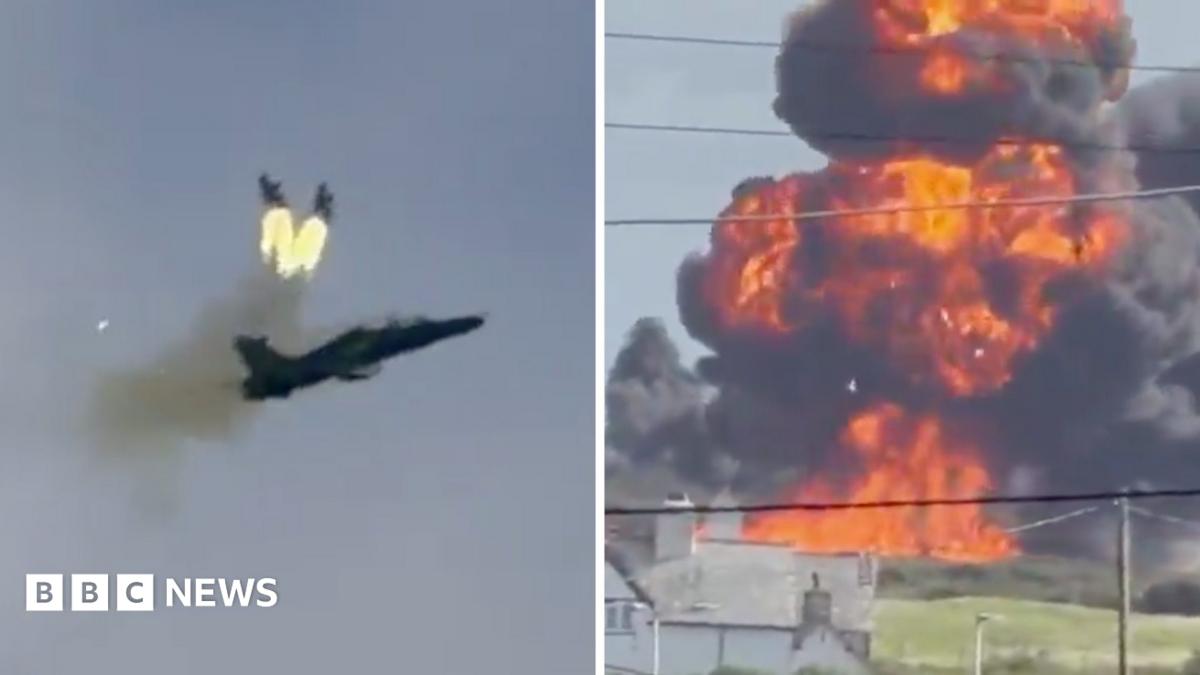 Explosion on Anglesey
