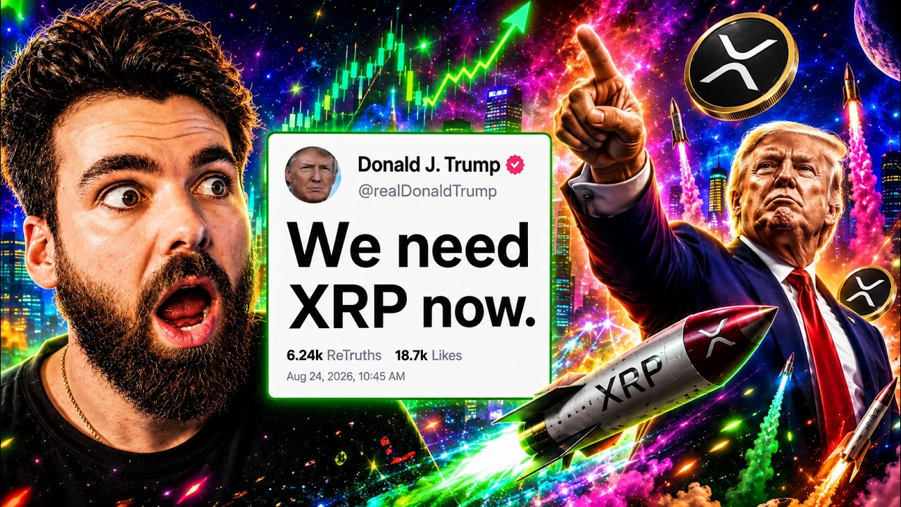 TRUMPS NEEDS XRP NOW...