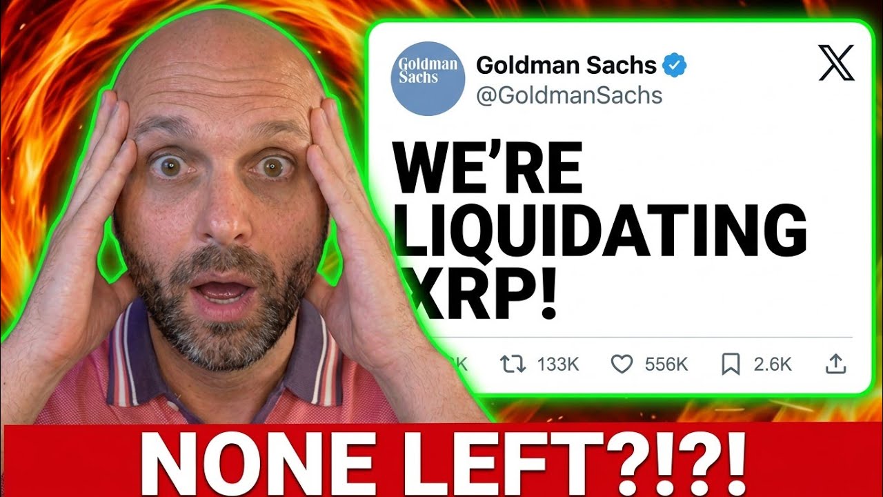GOLDMAN SACHS JUST LIQUIDATED RIPPLE FROM XRP?!?!?! (ALL GONE?)