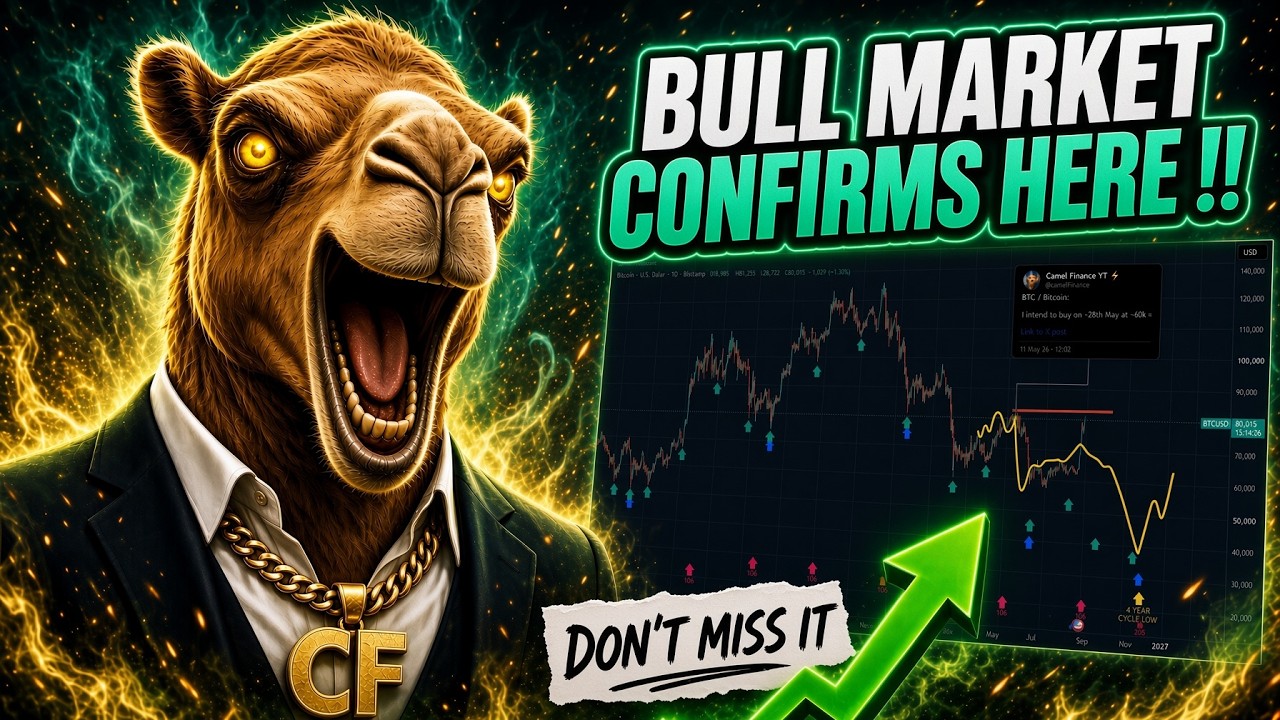 Crypto Bull Market Confirms Here!!