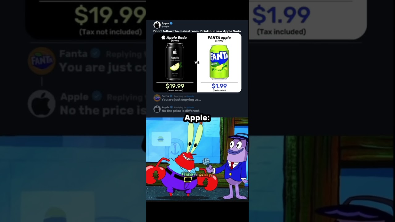 Apple likes money