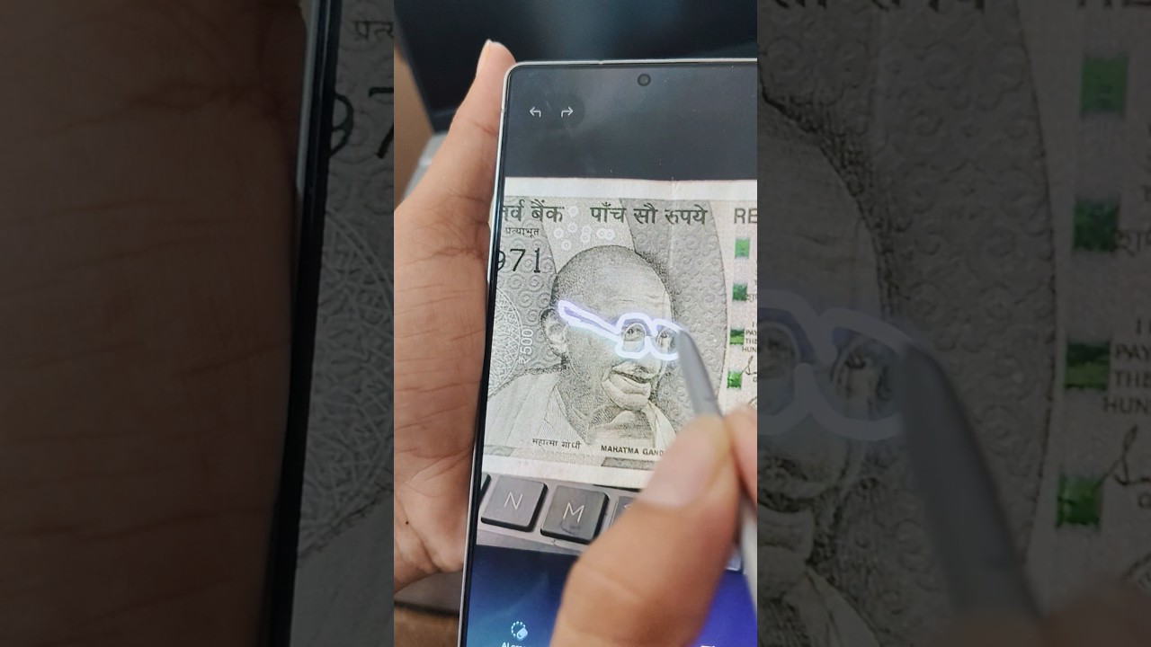Samsung Galaxy AI | #shorts #s25ultra #samsung #currency #galaxyai #Note #gandhi #technology #money