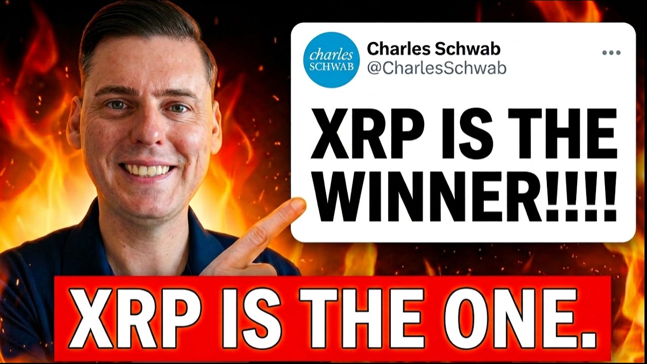 CHARLES SCHWAB: ''XRP IS THE ONE AND ONLY WINNER''?!!