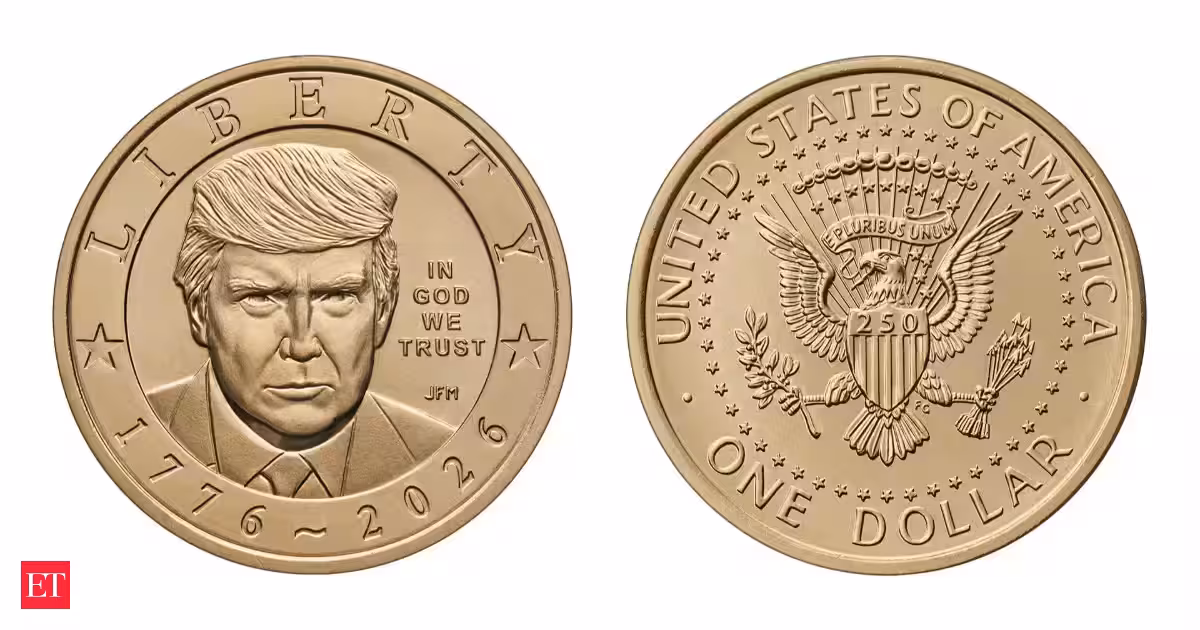 Trump $1 coins aka 'Golden Dollars' are here, minus the gold. The US Mint is putting the sitting president’s face on American money for the first time