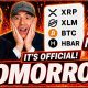 It Just Happened! (60.4%) If You Own 1 XRP, XLM, BTC Or HBAR - YOU MUST DECIDE ASAP!!!