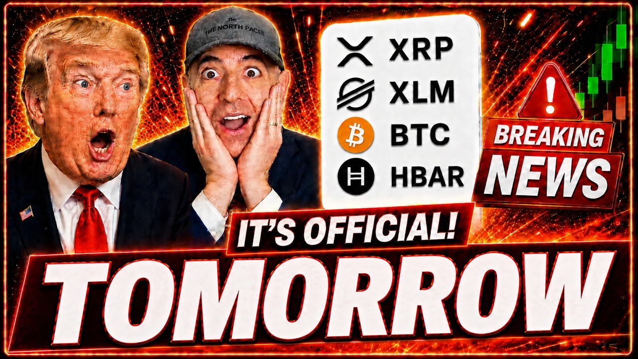 It Just Happened! (60.4%) If You Own 1 XRP, XLM, BTC Or HBAR - YOU MUST DECIDE ASAP!!!