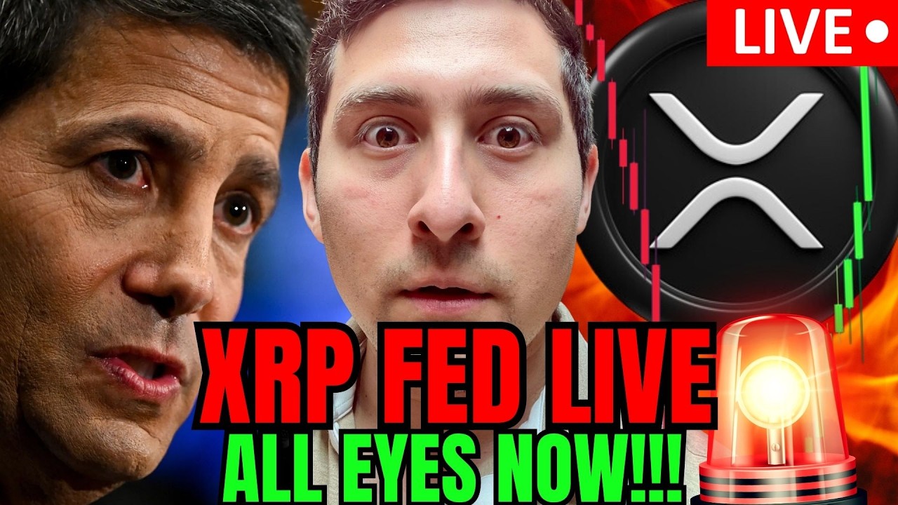 XRP WATCH! Official XRP FED Chair LIVE