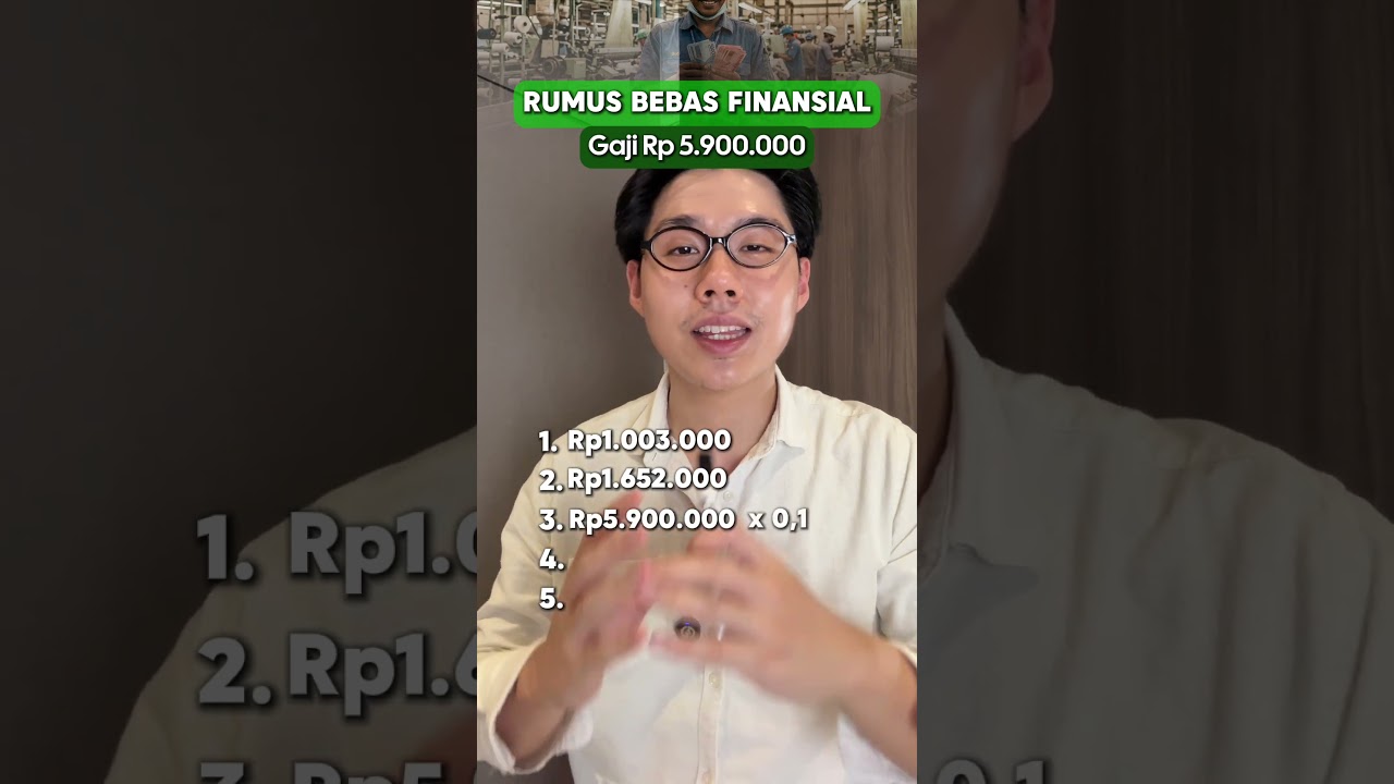 Rumus bebas finasial gaji 5,9 juta #investment
