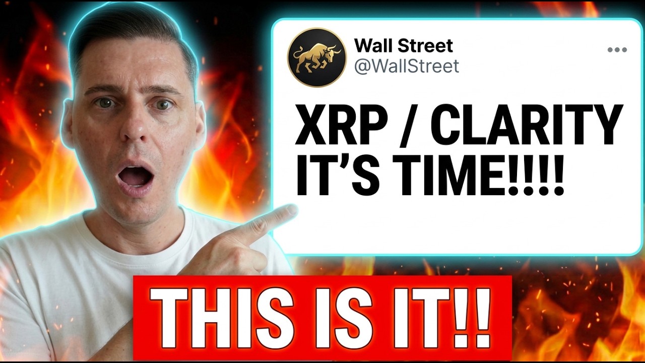 XRP THIS IS IT!!! CLARITY ACT CONFIRMED??? (''XRP / CLARTIY ACT NEEDS TO HAPPEN!'')
