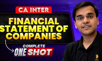 Financial Statements of Companies ONE SHOT | Revision| CA Inter Sep 26/Jan 27/May 27| CA Nitin Goel