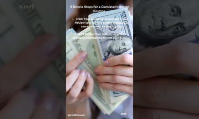 Financial Routine #vinilifecoach #shorts #routines #finance