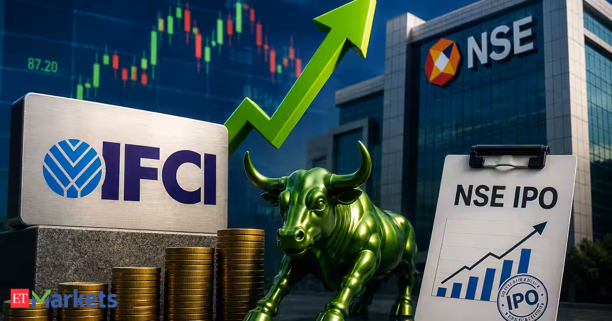 IFCI shares rally over 16% in two days as NSE IPO draws closer