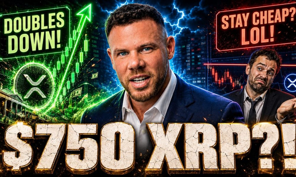 JAKE CLAVER DOUBLES DOWN ON $750 XRP PREDICTION! - THIS GUY SAYS XRP HAS TO STAY CHEAP LOL!