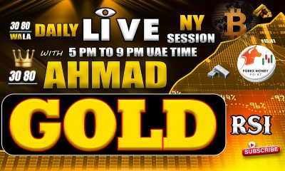 GOLD LIVE TRADING by FOREX MONEY Session# 588 U | AHMAD by FOREX MONEY | FMP #gold #xauusd #rsi #amc