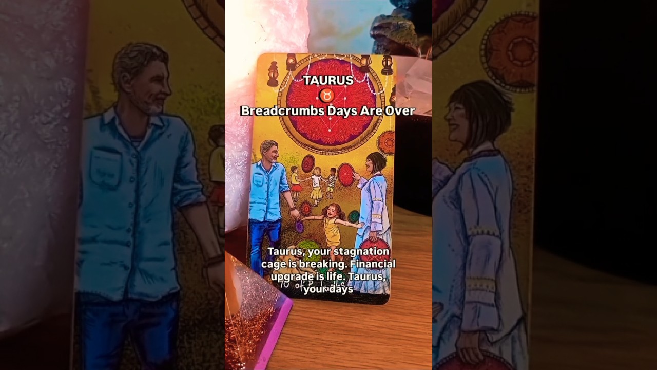 Taurus, expect a major financial upgrade now! #taurus #tarot #financialfreedom #shorts #spirituality