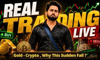 Nifty , Crypto & Gold Trading Analysis II 29th Aug II Super Trader Lakshya Live