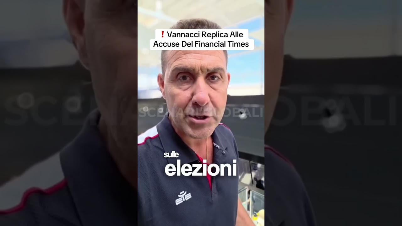 Vannacci Replica Alle Accuse Del Financial Times