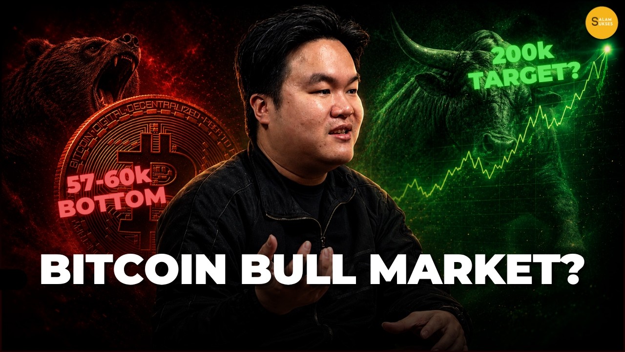 'Bitcoin 57-60k Sudah Bottom!" Sekarang Waktunya Bull Market