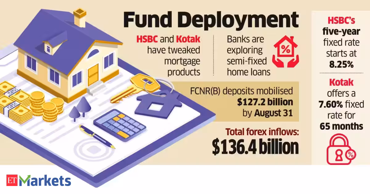 Banks offer semi-fixed loans to deploy surplus liquidity