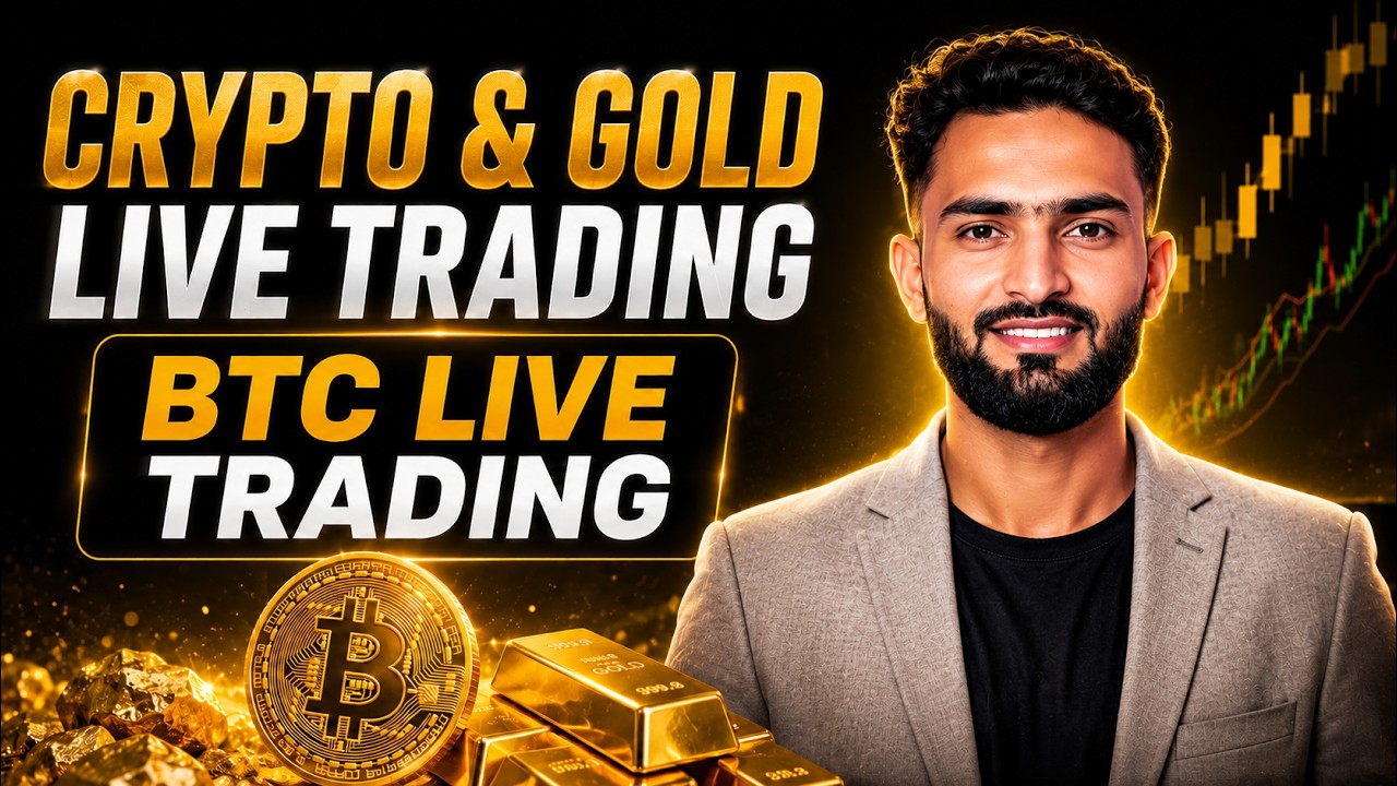 Gold Live Trading | BTC Live Trading | Crypto Live Trading | XAUUSD & Bitcoin Live Analysis