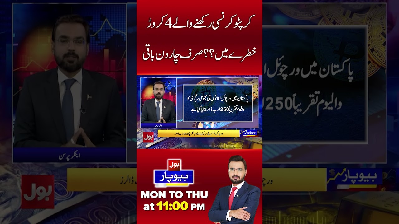 4 Crore Cryptocurrency Holders at Risk? Only 4 Days Left! | Bol News